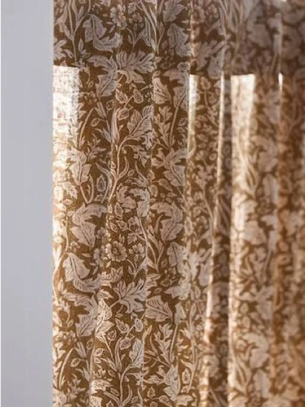 Hyacinth Printed Cafe Curtains